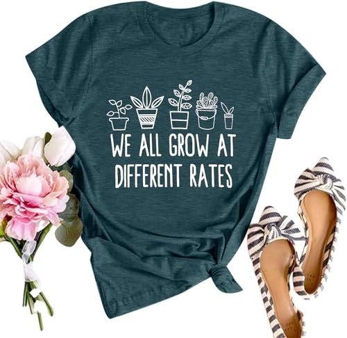 SFHFY Teacher Shirt Women: Teach Tshirt Cute Teacher Life Shirts Special Education Tee First of Day School Tops