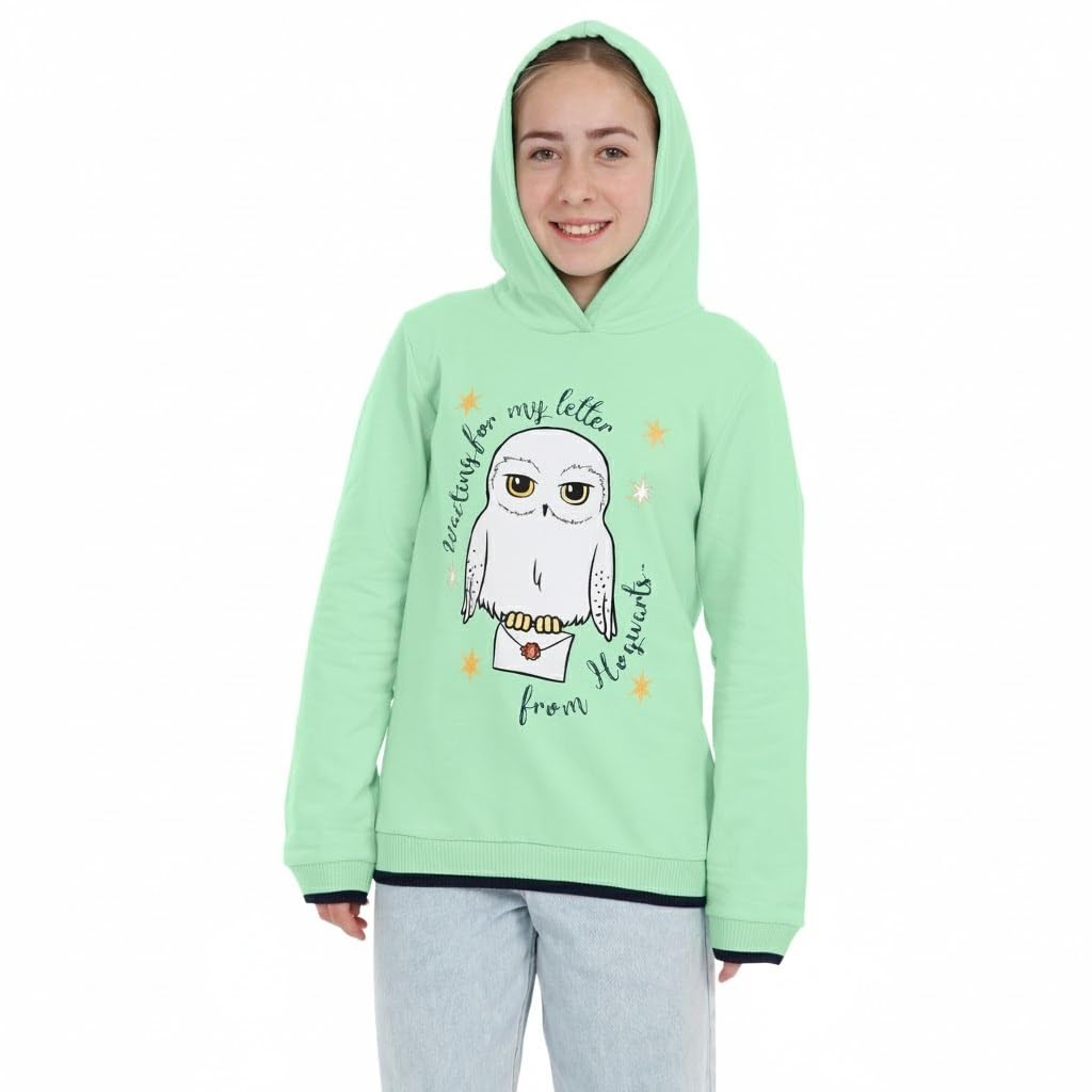 Harry Potter Sudadera Niña | Sudaderas Hedwig | Hoodie para Ninos
