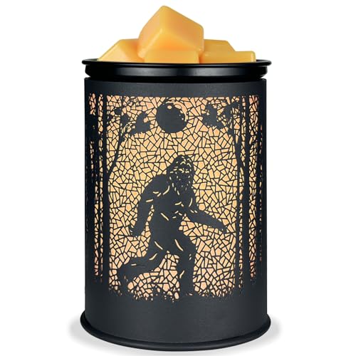 scentsy Wax Warmer for Scented Wax melt Warmer Wax Melter for Candle Making lamp Candle Warmer Plate Oil Burner for Home Decor and Gifts for Holiday （Bigfoot/Mythological Animal）…