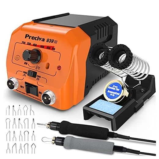 Kit pirografía de madera, precisa 40 W/220 V, pirograbadora profesional ajustable máquina pirograbadora bolígrafo con 20 hilos de soldadura, para madera, piel y corcho