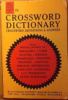 Paperback Crossword Dictionary: Crossword Definitions & Answers Book