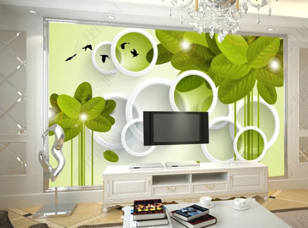 Papier Peint Intissé Arbre Abstrait Premium - Poster Géant Mural