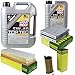 Produktbild QR-PARTS 69343439 Filter Set Inspektionspaket 6 Liter Motoröl Top Tec 4100 5W-40 MANN-FILTER Innenraumfilter Luftfilter Ölfilter