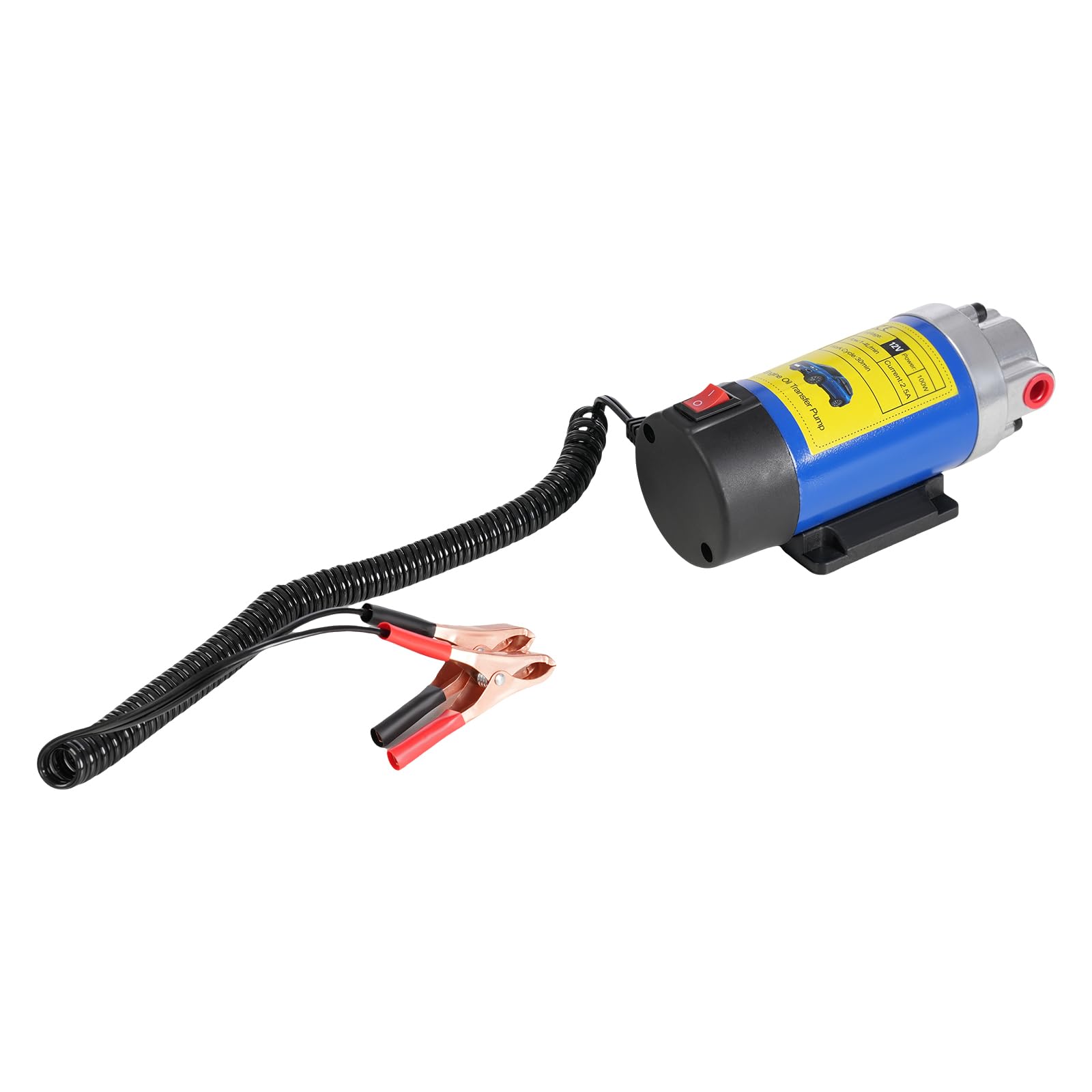 Pompa di aspirazione dell'olio 12V 100W Pompa diesel Pompe del carburante Pompa dell'olio Pompa di travaso elettrica carburante-acqua per olio motore e diesel per auto