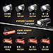 WOTEK 2 in 1 Luces para Bicicleta LED Impermeable, Power Bank 4000mAh...