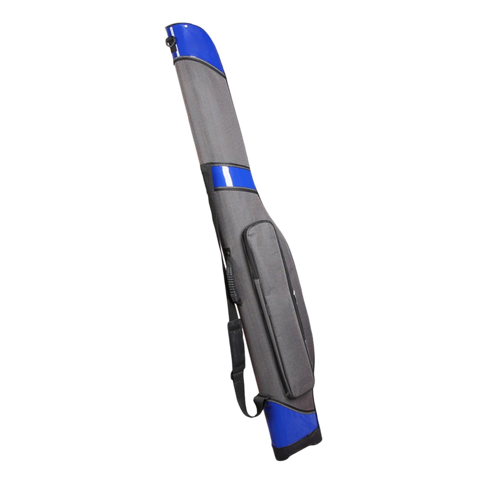 Angeltasche mit verstellbarem Gurt, wasserdichte Aufbewahrungstasche für Angelruten, Angelschnur, Werkzeug, Zubehör und Köder – ideal für