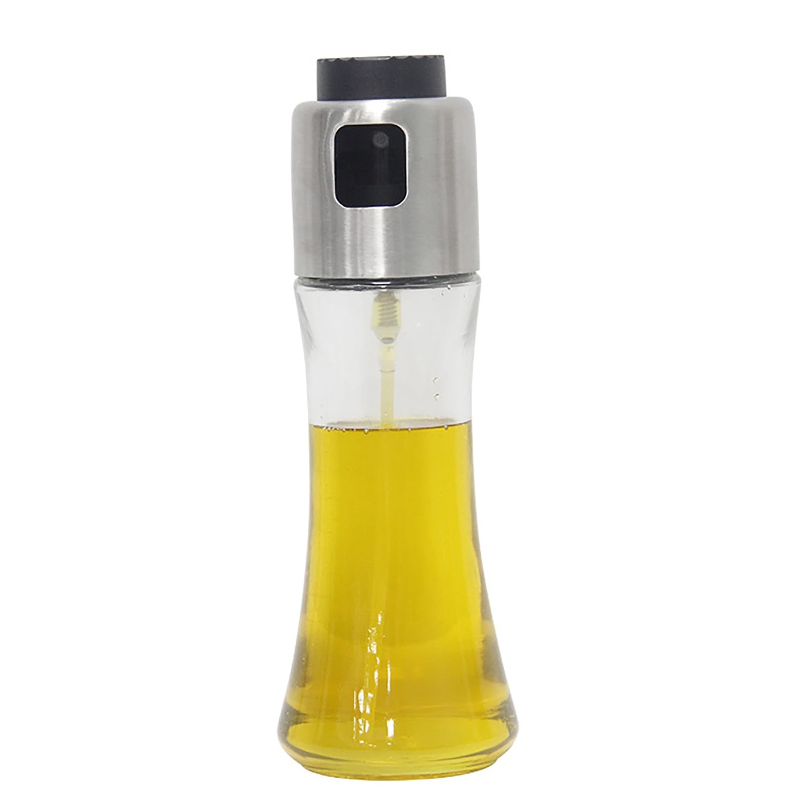 Ölsprühflasche Küchenöl-Sprühflasche aus Glas, Haushaltspresse für Küchenzubehör
