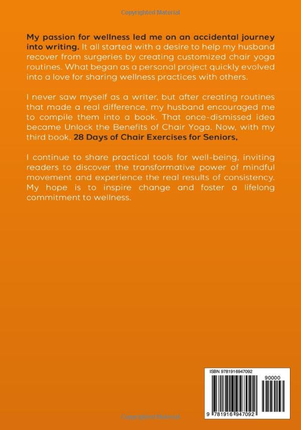 28 Days of Chair Exercises For Weight Loss: Three Levels for Strength, Posture, and Fitness in Just 10 Minutes a Day, 99 Illustrated Exercises Organized Into 28 Routines, Video Included - Image 2