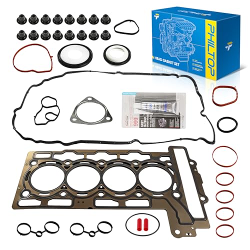 Image of PHILTOP 9815416 IM Head Gasket Set Fit for Mini Cooper 2007 2008 2009 2010 2011 2012, Engine Cylinder Head Gasket Kit
