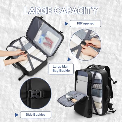 Image of suradar Travel Backpack Carry On Backpack Flight Approved