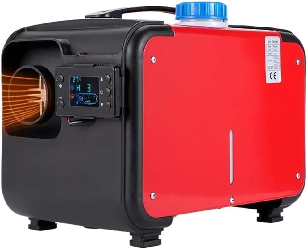 12V Diesel Air Heater Car Parking 5-8KW With Silencer Remote Control Compatible with Truck Boat RV