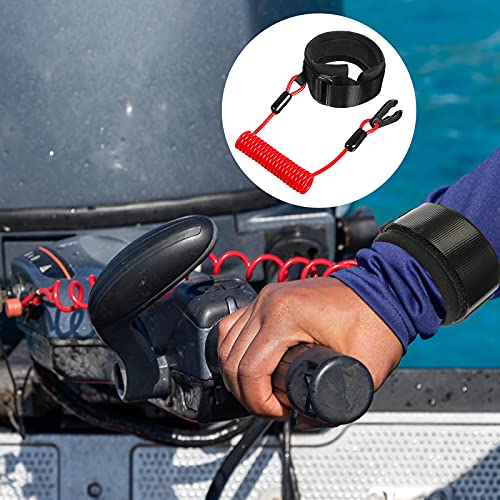 Cuerda de seguridad Stop Kill interruptor de parada de emergencia motor fuera de borda barcos 6