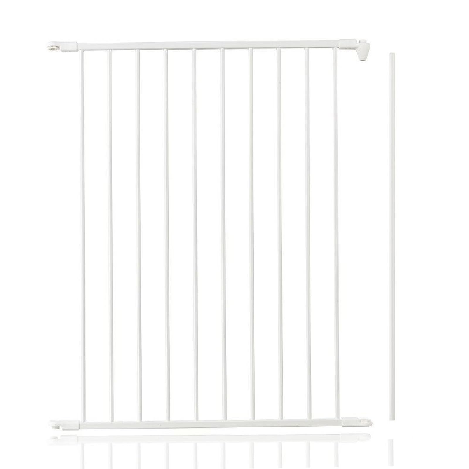 Bettacare Premium Multi Panel Dog Barrier Range, Extension Panel, Metal, White, 72cm Wide, 105cm Tall, Extension Panel for Pet Barrier Range of Pet Pens, Barriers and Room Dividers