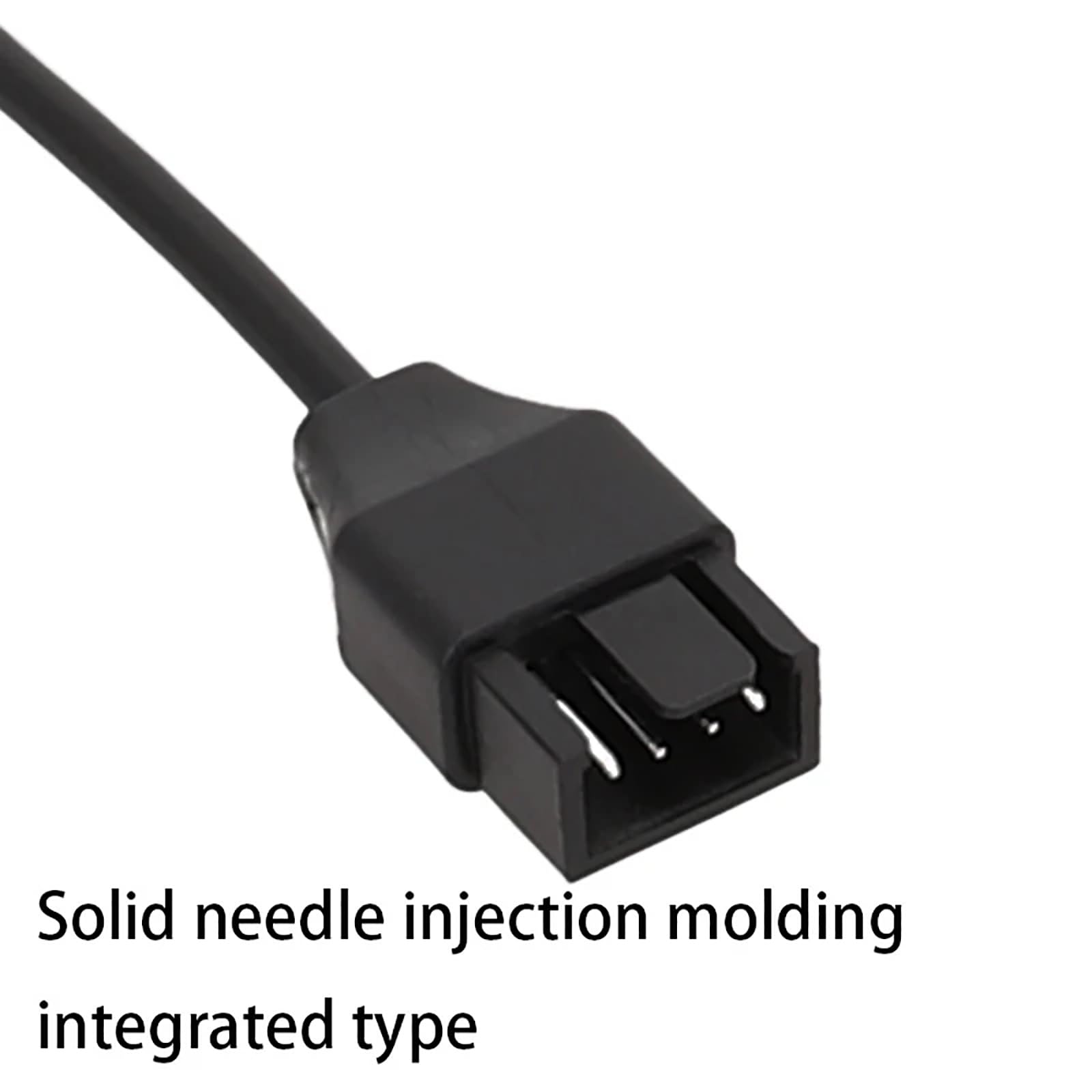 PWM Lüfter Verlängerungskabel 30 Cm, 4-polig - 5 Stück, Für PC-Lüfter, Geflochtenes Schwarzes Nylon