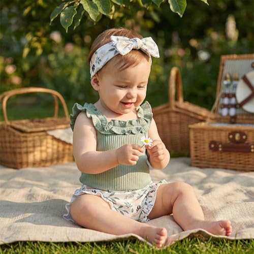 Image of Baby Boy Clothes 0 3 6 9 12 18 Months Romper Shorts Set