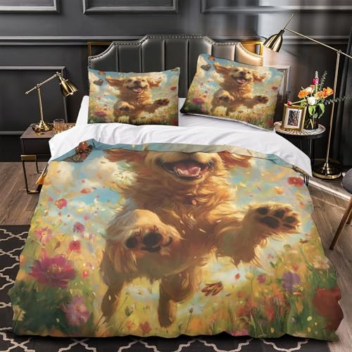 Housse de couette 260x220cm microfibre douce et zip invisible - 4