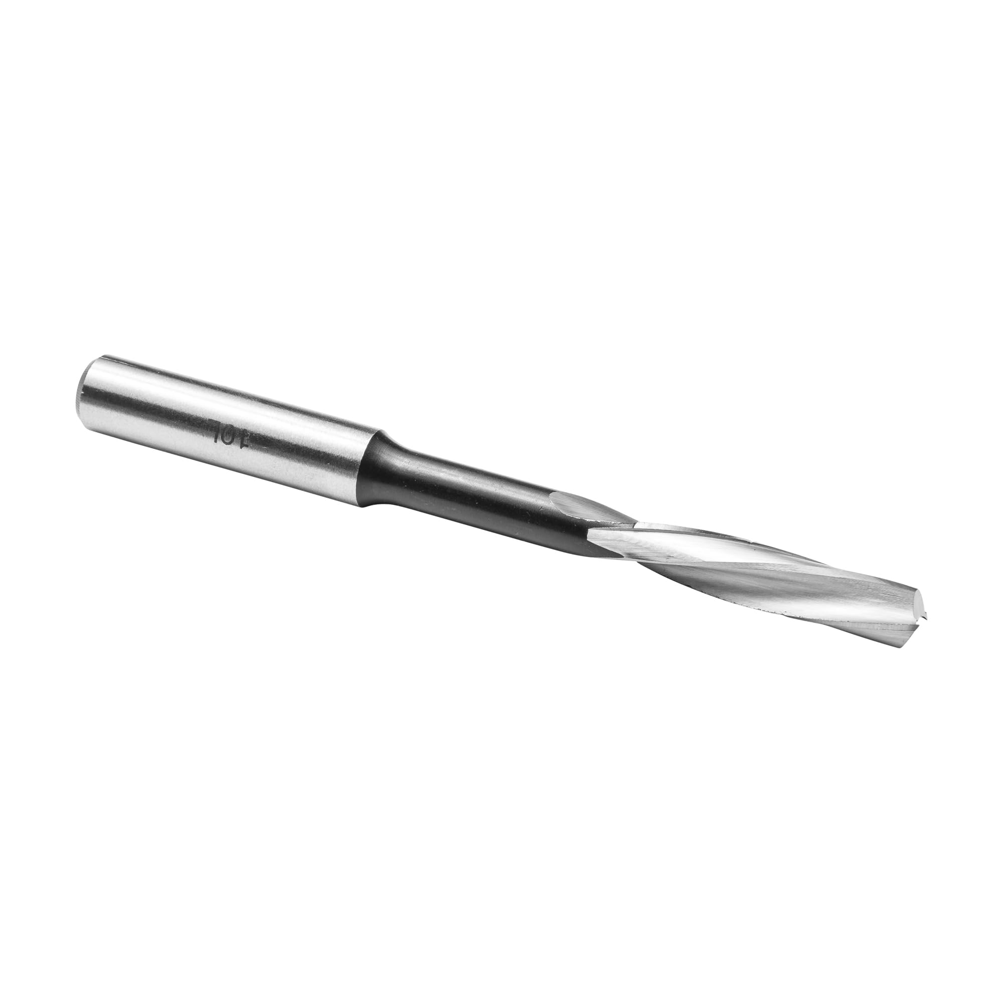 ENT 45242 Mèches à mortaiser hélicoïdale gauche, acier à outils, Diamètre (D) 10 mm, NL 45 mm, GL 140 mm, gauche, S 13 mm