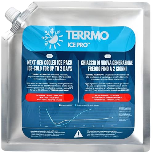 ✅ Preparalo una sola volta, usalo per anni: Aggiungi acqua, chiudi il tappo e agita bene. La formula si trasforma in gel ad alta densità (più del ghiaccio!) che congela in un blocco compatto. Dopo ogni utilizzo, basta ricongelare.