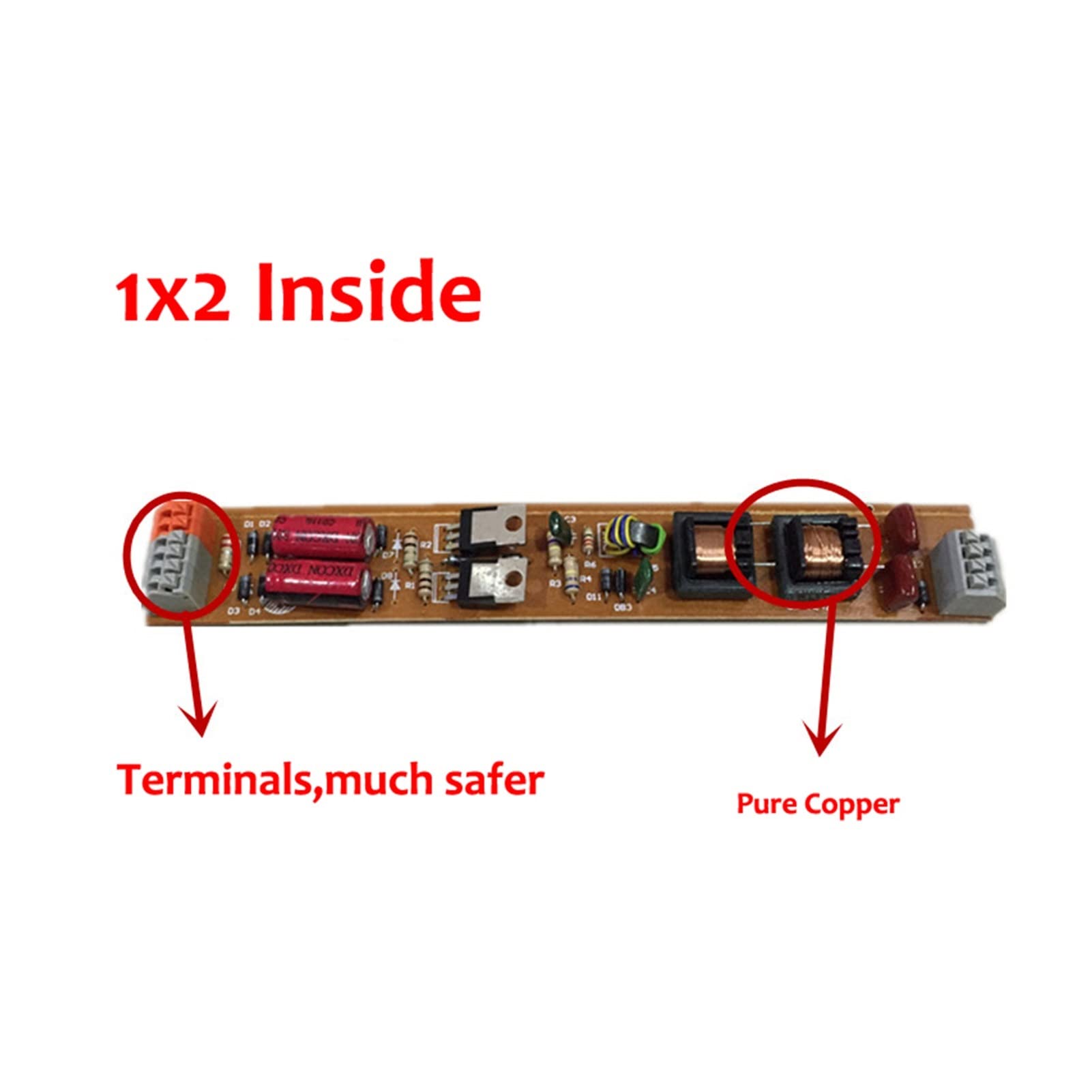 AC220V T4 T5 Electronic Ballast For Lens Headlight Mirror Painting Front Light Fluorescent Tube LED Eye Protection Lamp 8W-22W - 13 - View #10