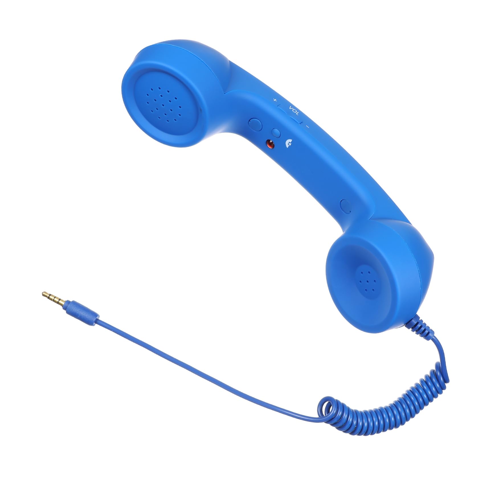 SHOWERORO 3.5mm Retro Handset for Cell Phone Vintage Phone Receiver Noise Reduction Classic Handset Light Soft-Touch Design