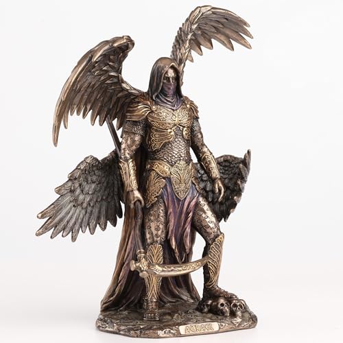 Escultura Azrael Arcángel de la Muerte 10.62 pulg miniatura 5