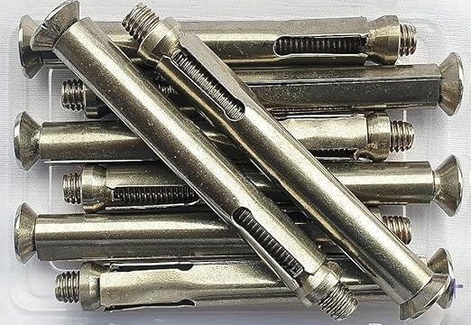Stainless Steel Sleeve Anchor Fasteners, Counter-Sunk Head, Allen Key Drive, 8x150mm - (6inch) (Pack of - 10)-image-36