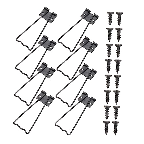 MUSISALY 1set Easel Back Bracket Photo Frame Stand Screws Picture Frame Holder Display Support for Photos Stands Screws