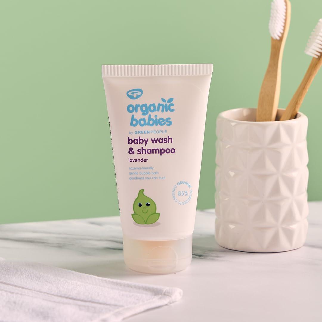 Gpgp Greenpeople Organic Babies Lavender Szampon, Przezroczysty, 150 ml