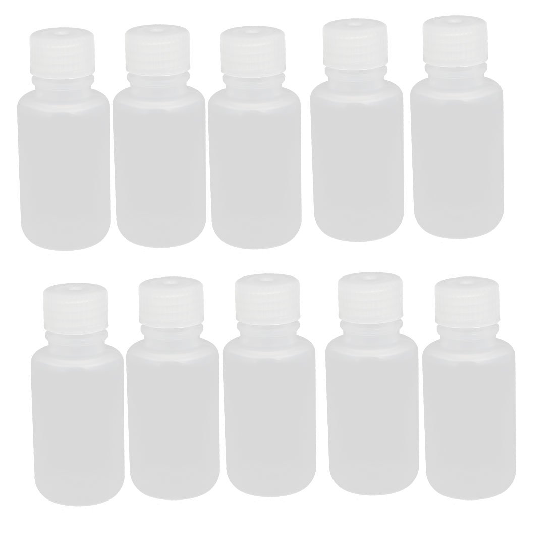 Ruilogod 50ml PP Laboratory Experiment DIY Storage Bottle Clear 10pcs (id: fb6 f47 a8b f15 486