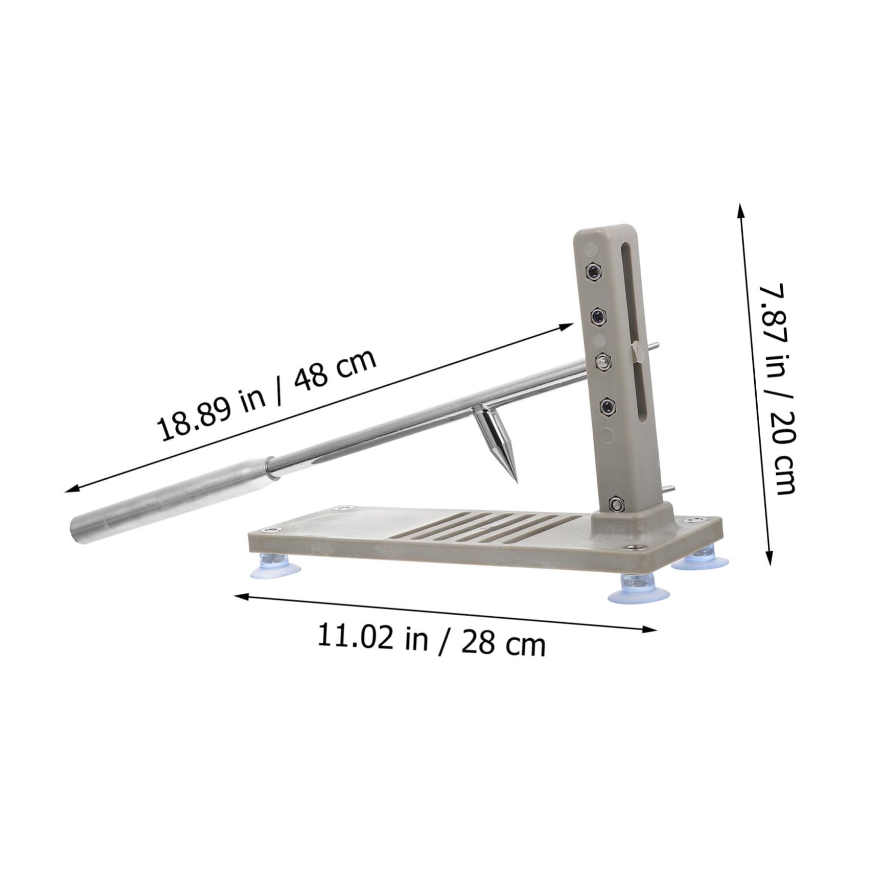 Zerodeko Herramienta Ajustable para Abrir Ostras Cortador De Ostras De Acero Resistente Palanca para Mariscos Usos Múltiples Cocina Hogar Fácil Manejo