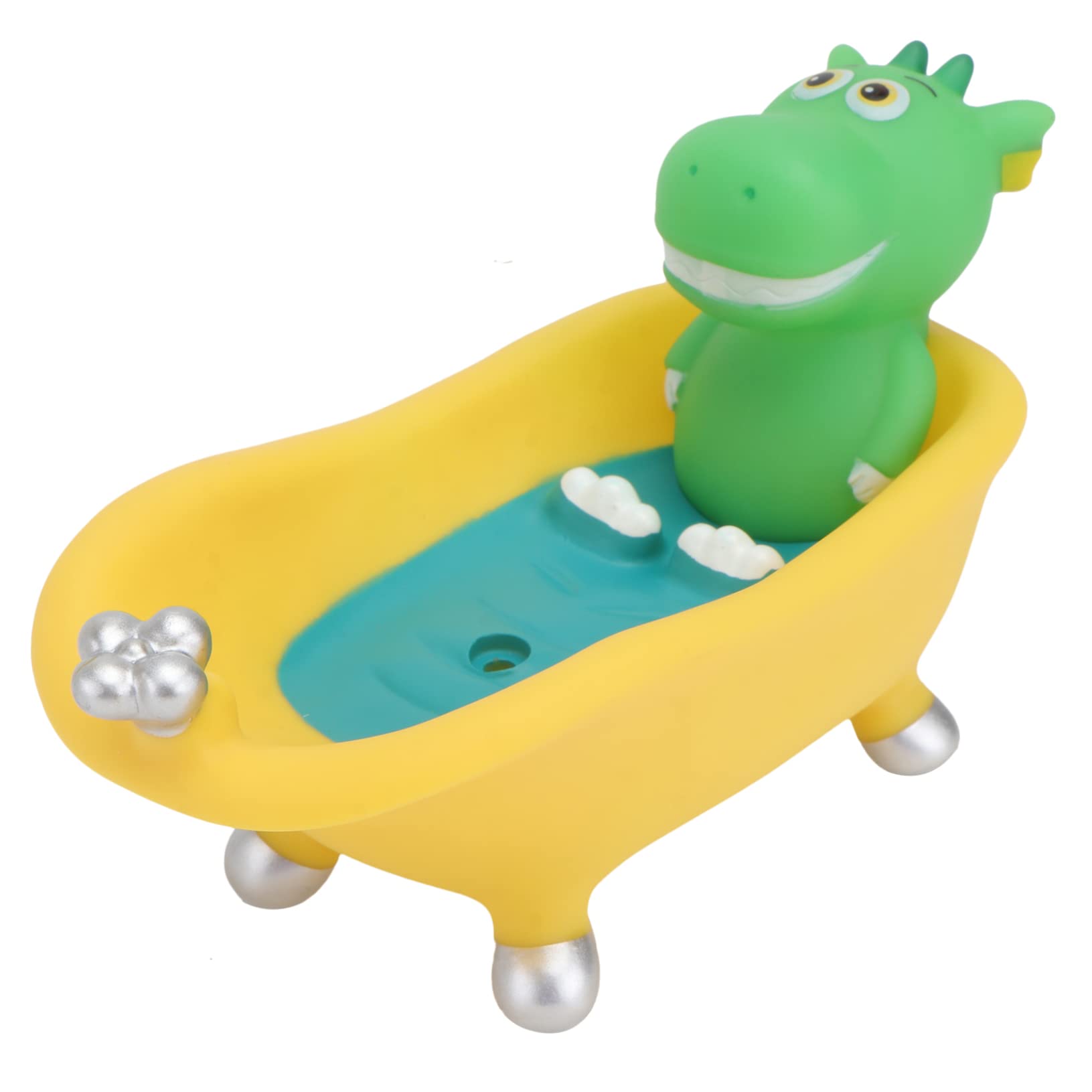 DECHOUS 1Pc Cartoon Dinosaur Soap Holder Cute Summer Soap Storage Box with Drain Feature Lightweight and Design for Bathroom Decor for Family Use