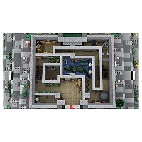 TYPIS Bausteine Haus, Bausteine Architektur Modell, Modulares Haus Bausteine Modell, MOC-62284 ES Modellbausatz… – Bild 8