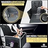 Hundeautositz fürs Auto – Sicher & wasserdicht – TÜV-geprüft – für kleine & mittlere Hunde