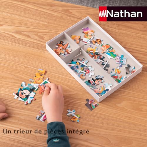 Puzzle 100 pièces : Les ennemis de Batman Ravensburger Nathan - vue 9