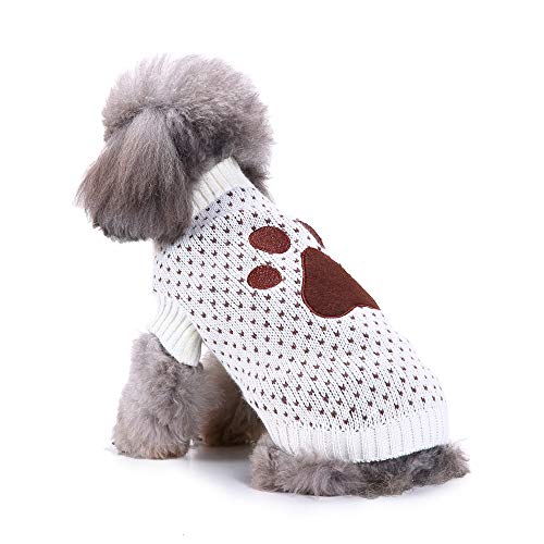 CHIYEEE Maglione per Cani Gatti da Compagnia