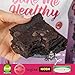 Bake Me Healthy Gluten Free Dark Chocolate Brownie Baking Mix - Vegan Brownie - Non-GMO, 35% Lower Sugar, Allergy-Friendly, Plant-Based, Easy to Make, 12.7oz/ 359g Resealable Pouch (Pack of 1)