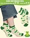 Velmitten 10 Pairs Funny Animals Socks Capybara Goat Pig Frog Chicken Dachshund Socks Animal Lover Gifts for Mother's Day(Frog)