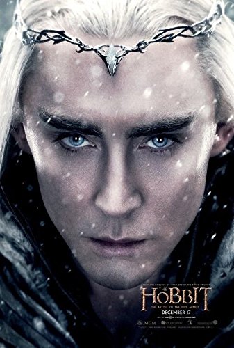 Tomorrow sunny THE HOBBIT THE BATTLE OF THE FIVE ARMIES Lee Pace Thranduil Silk Poster 60x90cm