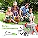WORKPRO 6-Piece Garden Tool Set, Heavy Duty Gardening Hand Tools with Soft Rubber Handle, Including Trowel, Rakes, 2-in-1 Hoe and Crack Weeder, Ideal Gardening Gifts for Men and Women