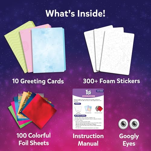 Image of Skillmatics Foil Fun - Card Making Set, No Mess Art for Kids