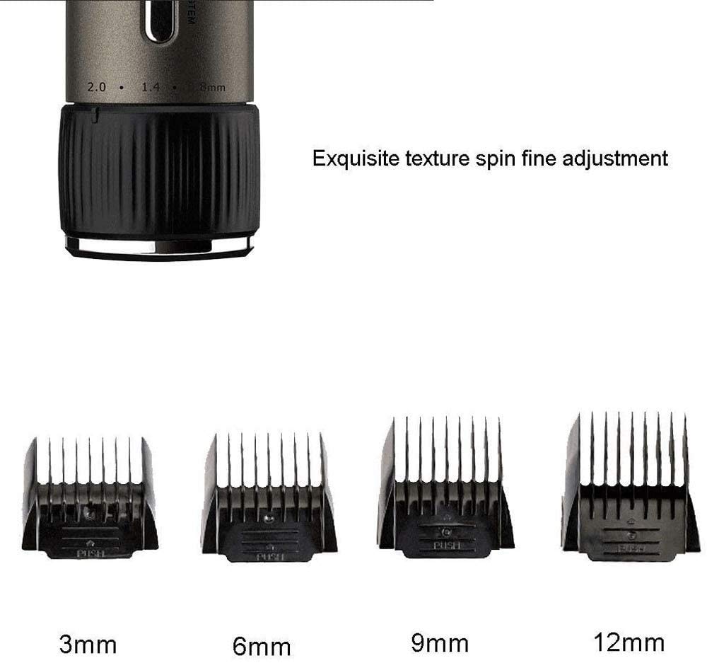 Clippers per capelli per gli uomini - catenatore in acciaio caterless testa mens capelli trimmer capelli taglio e toelettatura kit ricaricabile, kit per macchine per uomo per bambini famiglia per