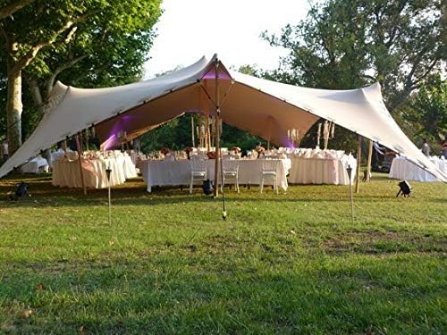Waterproof Commercial Wedding Event Stage Patio Yard Bedouin Stretch Tent NEW (Size: 20x15x10ft.) (20x15x10ft.)