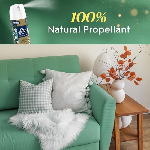 Glade Air Freshener Room Spray, Balsam & Spruce, Odor Fighting to Deliver Long Lasting Freshness, 8 Oz, 6 Count - image 6