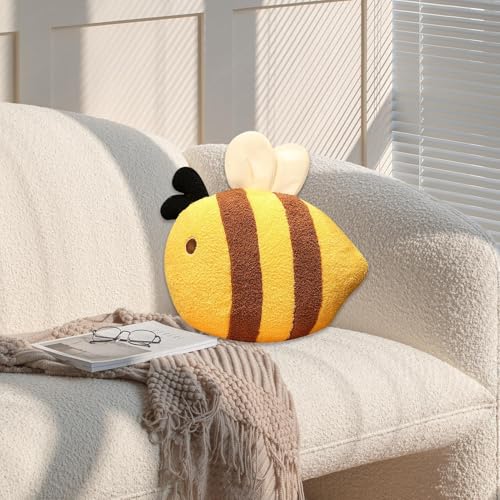 Cojín de abejas rellenas para decorar camas infantiles 3