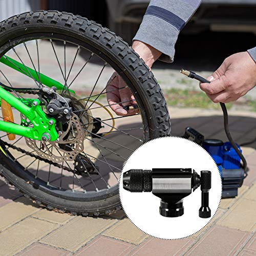 BESPORTBLE Infladores para Bicicletas Adaptador Válvula Co2 Inflador de Pneu de Alta Pressão para Bi