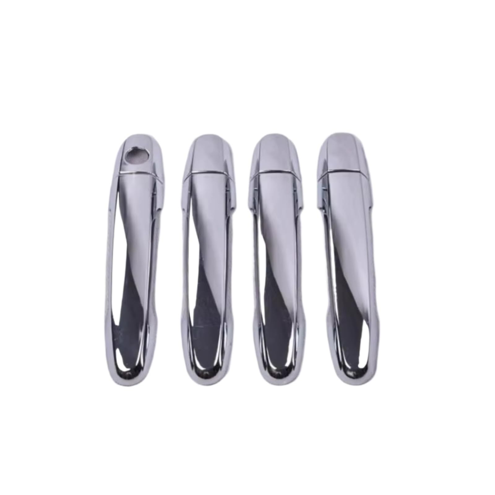 DSPOLIMV Outer Door Handle Cap Compatible with Toyota for Camry 30 2002 2003 2004 2005 2006 Chrome Car Door Handle Cover Trim Styling Accesories Overlay(1 Keyhole)