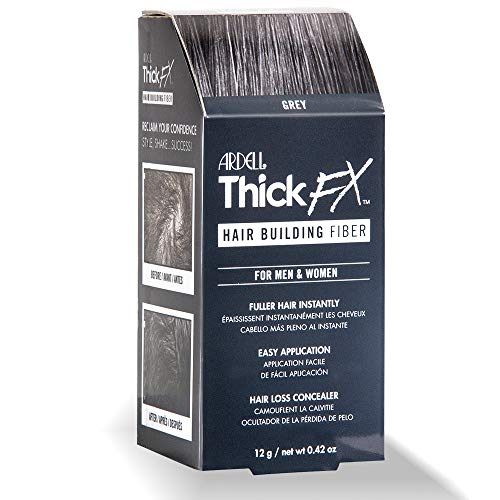 Ardell Hair Fiber gris poudre densifiante pour masquer les cheveux blancs
