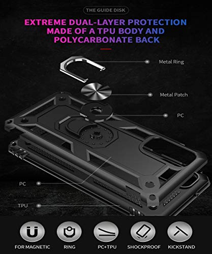 KUAWEI Cover per Samsung Galaxy S20 Fe, [360°