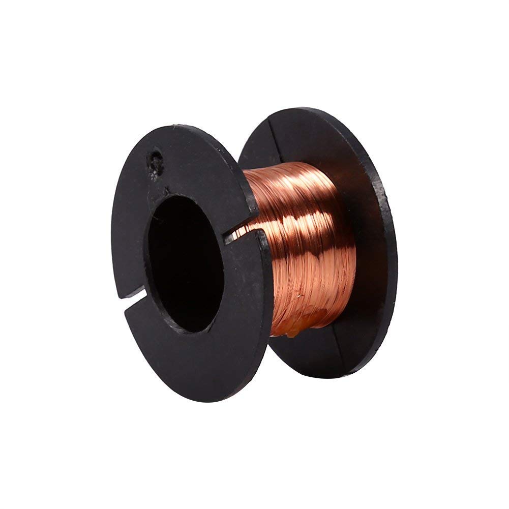 Alambre de Bobina Esmaltado 0.1mm 15m Cobre 5pcs
