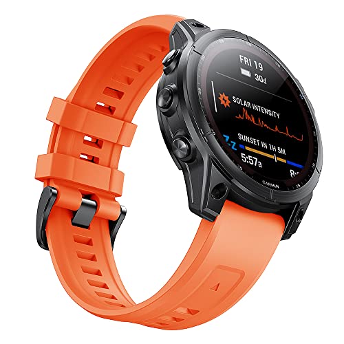Correa Forerunner 945 de silicona compatible con Instinct 2 y Fenix 7 6